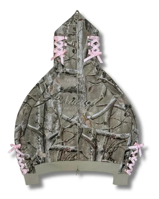 Ribbon Camo Hoodie