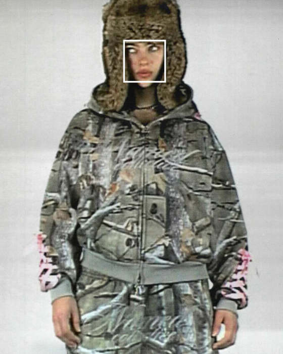 Ribbon Camo Hoodie