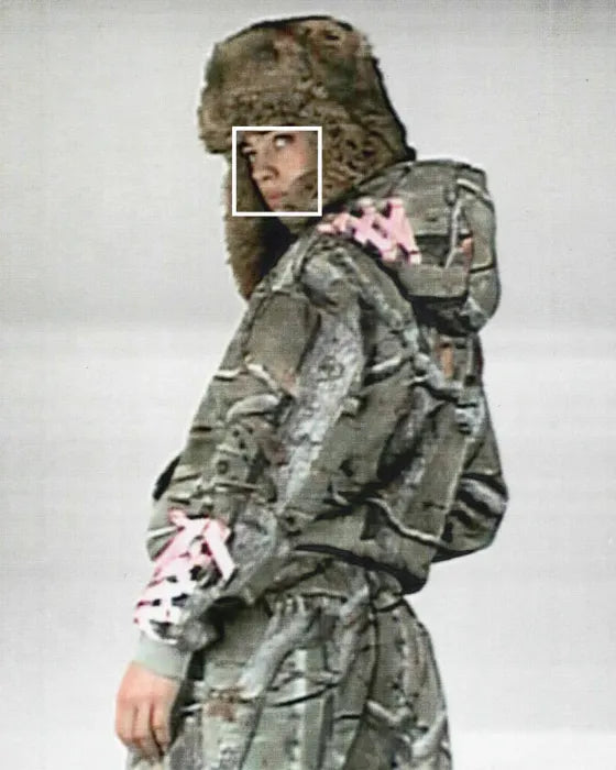 Ribbon Camo Hoodie